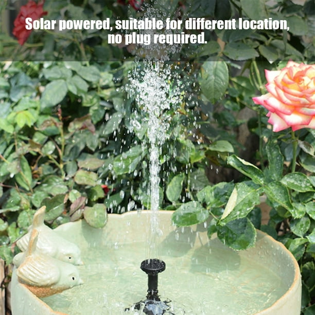 Mini pompe à eau sans brosse de CC de fontaine solaire de LHCER