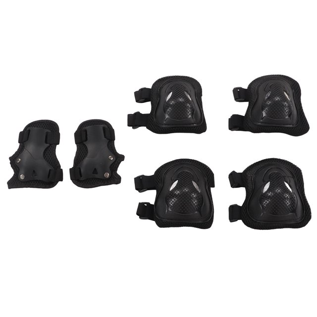 Fugacal Protège-Coude et Protège-Poignet, Ensemble de Protection Sportive pour Enfants et Adultes, Genouillères et Protège-Poignets pour Patinage à Roulettes 6 Ans et Plus, Protège-Coude
