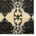 thumbnail image 3 of Linon Home Decor Elegance Area Rug Collection, Gray and Ivory, 5' x 7'3", 3 of 6