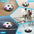 thumbnail image 3 of Allaugh LED Rechargeable Hover Soccer Ball, Indoor Floating Soccer Ball with 2 Goals, Soccer Toys Gift for kids Ages 5-12, Red, 3 of 7