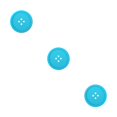 thumbnail image 1 of QualitChoice Coussinets d'Isolation Ronds en Silicone Multicolores Durables Flexibles Bleu 3Set, 1 of 6