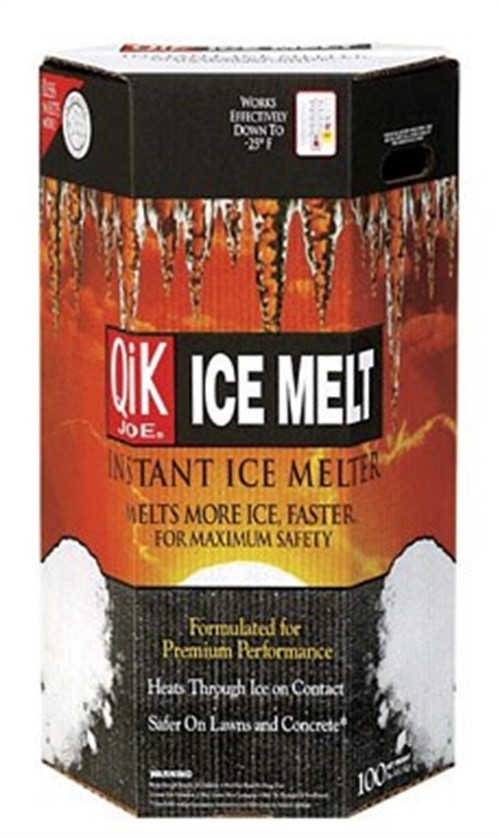 Qik Joe Calcium Chloride Ice Melt 100 lb. Pellet