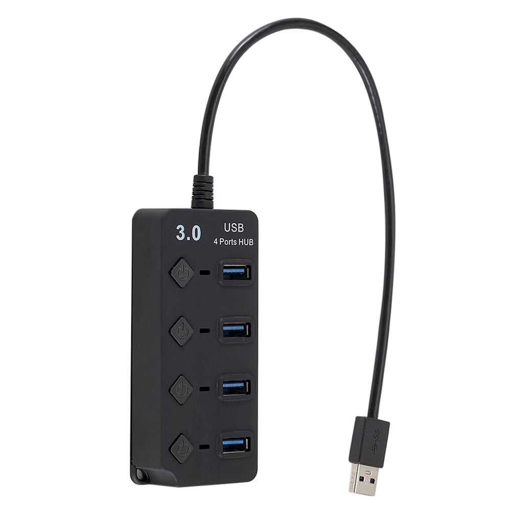 WHAMVOX multi usb port for laptop USB HUB Black 1Set