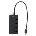 thumbnail image 2 of landege USB 3. 0 Hub Adapter with USB Hub 4 Ports, Compatible with keyboard, mouse, reader, webcam, mp3, etc., 2 of 10