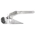 thumbnail image 4 of Delta Style Boat Anchor 4KG Triangle Wing Type Plow Anchor for Boat Mooring On The Beach, 4 of 14