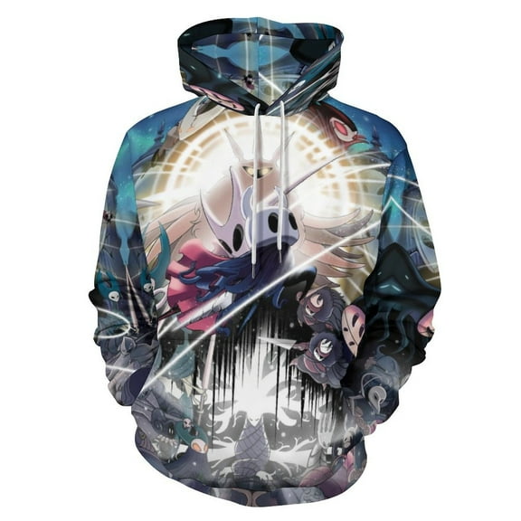 Hollow Game Kni-ght Silksong Casual Hoodie Jacket Hooded Long Sleeves Sweatshirt Pullover Sweaters Women Men