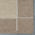 thumbnail image 4 of RUGSOTIC CARPETS HAND KNOTTED WOOL AREA RUGS - 10'x13', Rectangle, Beige, Contemporary Modern Design, High Pile Thick Handmade Anti Skid Area Rugs for Living Room, Bed Room (T00206), 4 of 6