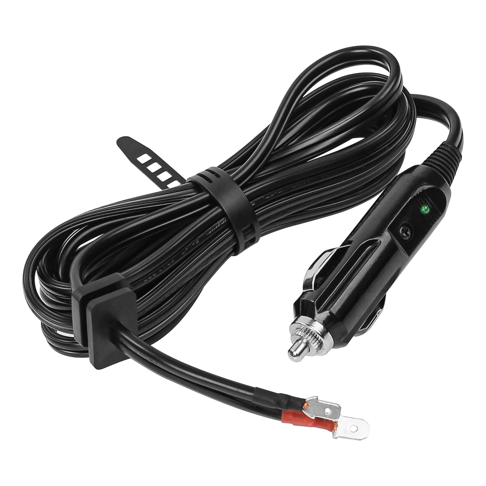 Thermoelectric Cooler Power Cord 8FT w/Fuse for Coleman 12V