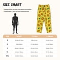 thumbnail image 3 of KLL Womens Floral Sunflowers Print Pajama Pants Soft Pajama Bottoms for Women Cozy Lounge Pants, 3 of 5
