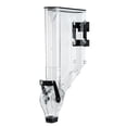 thumbnail image 3 of Met Lux 3 Gal Black Plastic Wall Mount Cereal Dispenser - 26 1/2" x 13 3/4" x 4" - 1 count box, 3 of 11