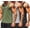 Black/Grey/Army Green, variant on COOFANDY Men's 3 Pack Workout Tank Tops Gym Athletic Sleeveless T-Shirts Fitness Bodybuilding Muscle Shirt