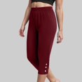thumbnail image 2 of vigerkar Women's Joggers Pants Elastic Waist Athletic Leggings Loose Fit Tapered Lounge Pants for Workout Yoga Running RD1, S, 2 of 7
