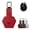 Red, variant on Adventure Magnetic Hat Clip Premium Leather Hat Holder with Strong Magnet for Travel, Backpacks, & Outdoor Gear Secure Clip for Caps, Sunglasses, Keys Lightweight & Universal Design
