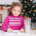 thumbnail image 4 of 2PCS 2025 Christmas Decorations Christmas Multicolor Ballpoint Pen 4 In 1 Cute Retractable Pens Christmas Pens Bulk For Xmas Winter Holiday Birthdays Parties Writing Supplies（1ml）, 4 of 6