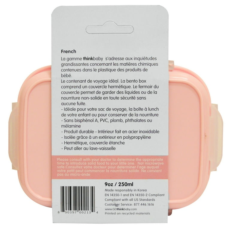 Thinkbaby BPA Free Bento Box Pink