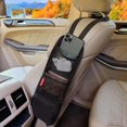 thumbnail image 4 of EZONEDEAL Universal Car Net Pocket Handbag Holder Organizer Seat Side Storage Mesh Net Bag, 4 of 5