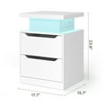 thumbnail image 5 of Asofer Ultimate Storage Bundle: Queen Bed with 4 Drawers, Two 6-Drawer Dressers and 2 Nightstands, White, 5 of 28