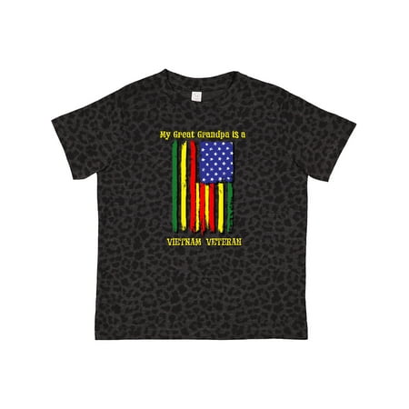 

Inktastic My Great Grandpa is a Vietnam Veteran Gift Toddler Boy or Toddler Girl T-Shirt