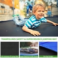 thumbnail image 3 of CITYLE Trampoline 16FT with Basketball Hoop for Kids and Adults, Outdoor Trampoline with Enclosure Net and Lights, Adutls Trampoline 16' 1500LBS Weight Capacity, 3 of 7