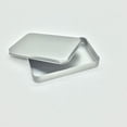 thumbnail image 1 of OFFIGAM 4Ud De Hojalata Plateada Para Almacenamiento Decorativo Con Tapa Y Durable, 1 of 8