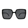 thumbnail image 2 of Womens Showy Metal Side Gilded Jewel Butterfly Diva Sunglasses All Black, 2 of 4