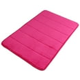 thumbnail image 4 of Super-Soft Microfibre Bath Mat Memory Foam Rug Bedroom Mats Absorbent Coral Velvet Shower Carpet With Anti-Slip Bottom Suitable For Toilet / Cloakroom / Laundry room / Balcony / Door Entrance Decor, 4 of 7