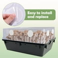 thumbnail image 3 of Mushroom Cultivation Filter Discs Pack Of 24 2.95Inch Diameter Monotub Ventilation Mushroom Cultivation Airflow Control, 3 of 8