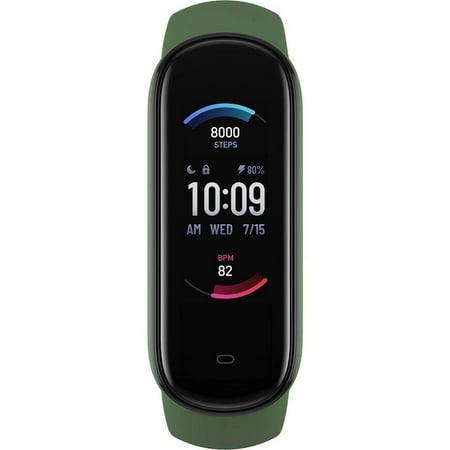 Amazfit - Band 5 Fitness Tracker 1.1" Polycarbonate - Olive