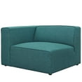 thumbnail image 1 of Modway Mingle Fauteuil de Sofa Orienté vers la Gauche en Tissu de Polyester de Style Moderne, Bleu Sarcelle, 1 of 6