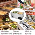 thumbnail image 6 of GoDecor 2 Pan 10.6QT Electric Commercial Bain Marie Food Warmer, 6 of 7