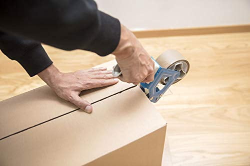 Industrial Packing Tape Dispenser, Heavy-Duty Side Loading, 3 in