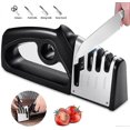 thumbnail image 2 of 4 In 1 Kitchen Sharpener And Scissors, Professional ,with Non-slip Eraser, 2 of 5