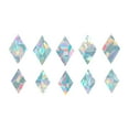 thumbnail image 1 of Abbracc Rainbow Window Mirror Sticker Window Clings Crashproof DIY Crafts Anti Collision 10pcs Rhombus, 1 of 7