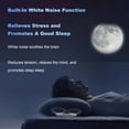 thumbnail image 6 of Under Pillow Bone Conduction Speaker for Sleeping, Bluetooth 5.4 White Noise Machine with Timer | Wireless Mini Sound Box Supports TF Card, Side Sleeper (White), 6 of 14