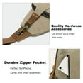 thumbnail image 4 of KL928 Outdoor Canvas Sling Bag Crossbody Backpack Casual Rucksack for Men Women Gift, 4 of 6
