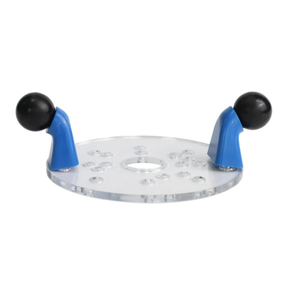 Acrylic Trimming Router Base Offering Quick Setup and Compatibility with Most Common Trim Routers on the Market