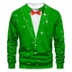 thumbnail image 1 of Sudaderas sin capucha para hombre, estilo casual, a la moda, con cuello redondo, estampado, de manga larga, blusas de manga larga y cuello redondo, blusas de poliéster para hombre, 1 of 3