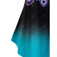 thumbnail image 4 of TIENDA PLUS OMBRE DOTS TUNE DE LA TUNE Rosegal Camisetas tallas grandes, 4 of 5