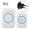White, variant on Ayyufe Waterproof Wireless Door Bell 300m Remote Chime Plug-in Button Door Ring