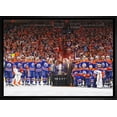 thumbnail image 1 of Edmonton Oilers 20x29 Framed Canvas Conference Final Trophy, 1 of 5