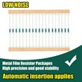 thumbnail image 3 of Paquete de resistencias de película metálica de 300/600 Uds. Kit surtido de 30 tipos de resistencia 10R-1M 1%, 3 of 9