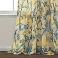 thumbnail image 4 of Dolores Sheer Window Curtain Panels Yellow 52X84+2 Set, 4 of 6