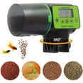 thumbnail image 1 of Dispensador automático de alimento para peces de una pieza para acuario. Temporizador para días festivos, fines de semana y festivos. Capacidad de 200 ml. Dispensador de alimento para, 1 of 5