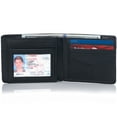thumbnail image 2 of Alpine Swiss RFID Mens Wallet Deluxe Capacity Hybrid Bifold Flipout ID Window, 2 of 7
