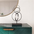 thumbnail image 1 of Aspire Home Accents 7104 Keya Abstract Metal Sculpture, Gray, 1 of 1