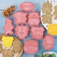 thumbnail image 4 of 8Pcs/Set Cartoon Halloween Cookie Cutter 3D Biscuit Mold Fondant Baking Tool Cookie Decoration Tools, 4 of 5
