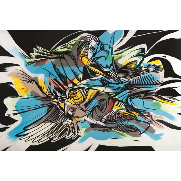Marmont Hill "Raven Claw" Print on Canvas