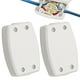 thumbnail image 1 of Caja de conexiones eléctricas de 3 terminales, 2 piezas, caja de conexiones de cable eléctrico blanca, conector flexible, 250 V, 13 A, caja de conexiones pequeña para conector exterior, energía, 1 of 7
