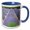 Blue/White, variant on 3drose, France, Provence. Hayfield Sunrise Near Sault, 11oz Mug