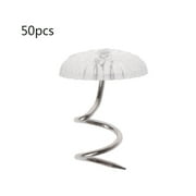 QUSENLON 50 Pcs Upholstery Screw Nail Sofa Twist Pins Decor Tacks for Fixed Blankets Sofa
